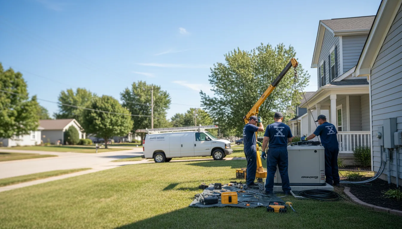 Generator Installation in Tennessee, IL near me